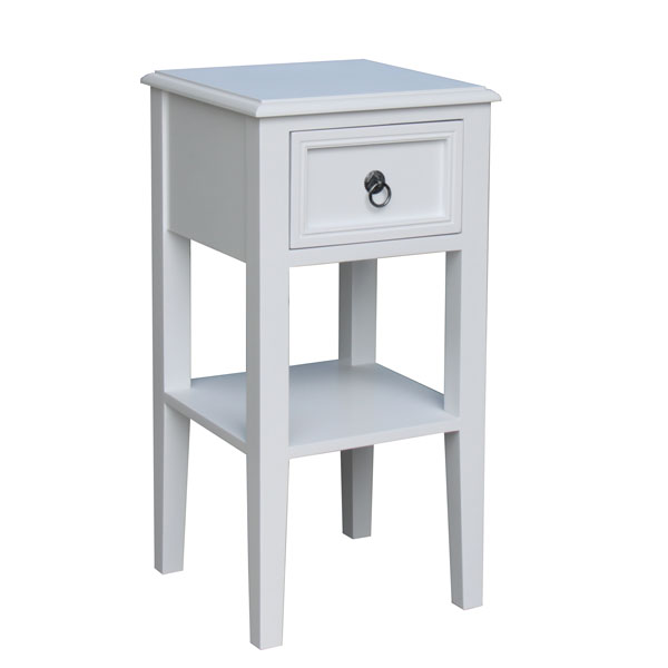 white nightstand